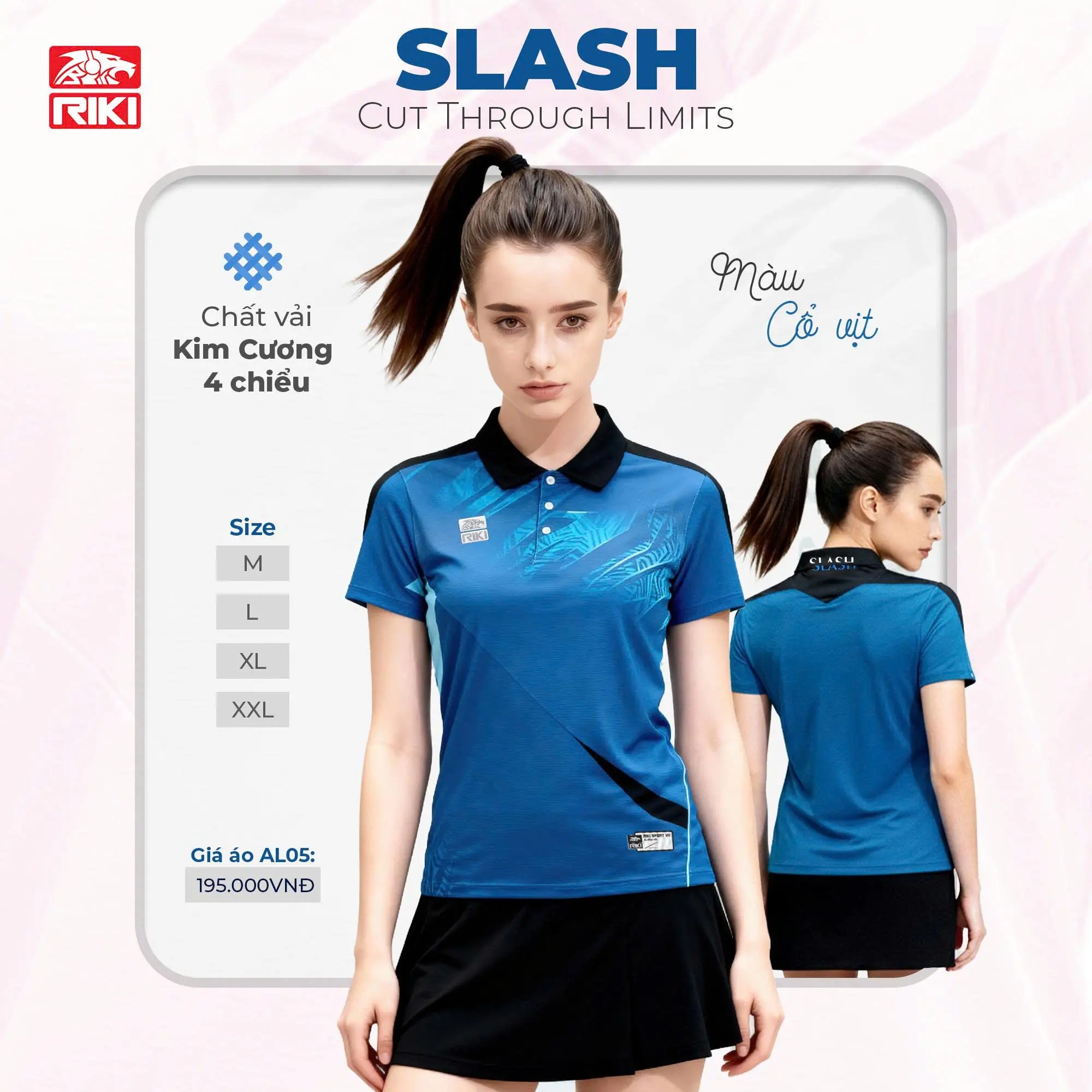 Áo Thể Thao Nữ Riki Standard AL05