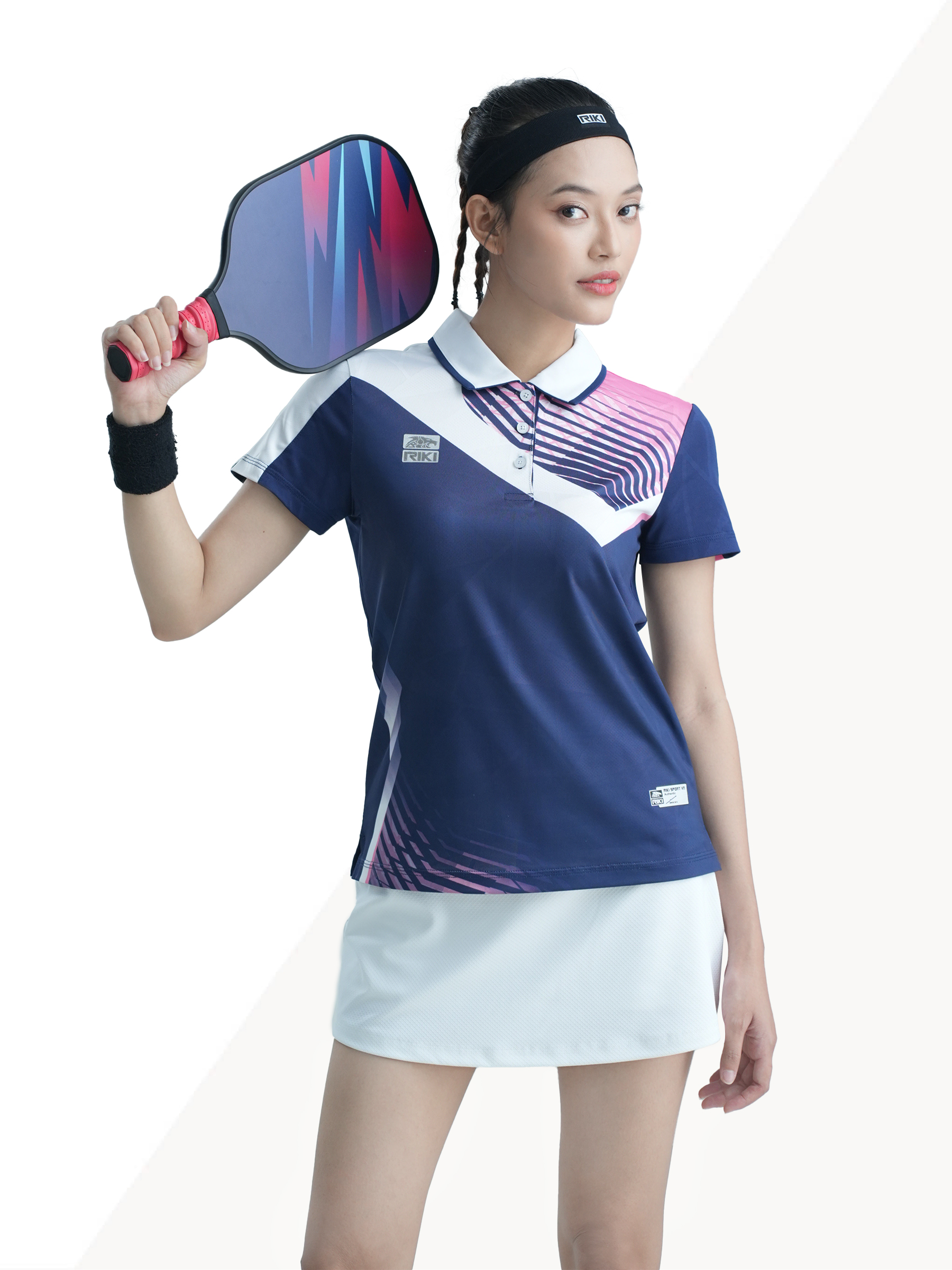 ÁO CẦU LÔNG, PICKLEBALL NỮ NEXUS01 RIKI