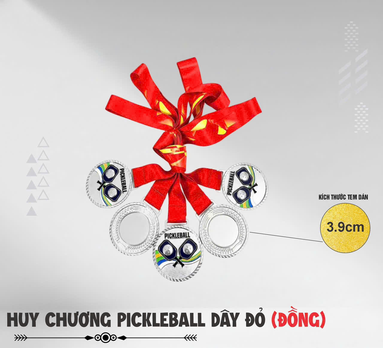 Huy Chương Pickleball 00