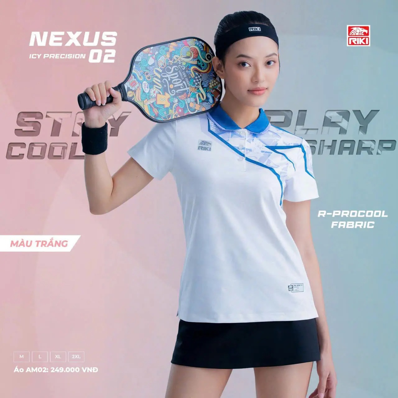 Áo Thể Thao Nữ Riki Advance Nexus02