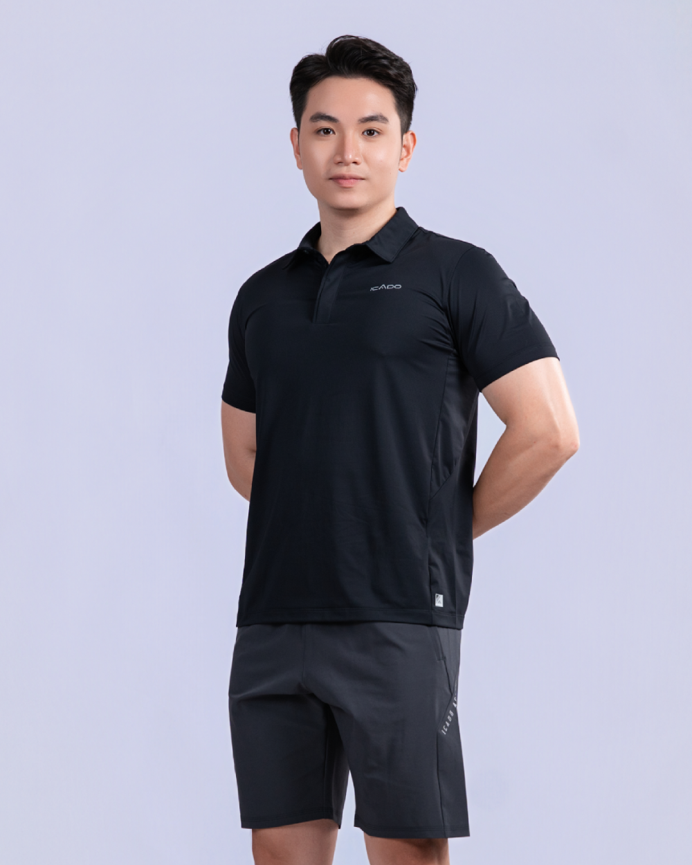 Áo Polo Tennis, Pickleball, Gym, Yoga, Chạy Bộ Nam High Class ICADO HT109