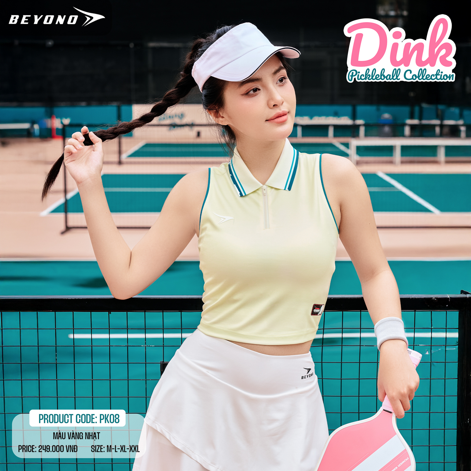 ÁO THỂ THAO NỮ DINK APK08 BEYONO