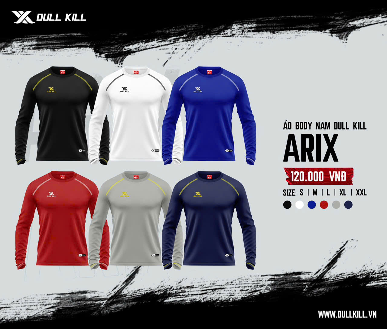 Áo Body Nam Dull Skill Arix