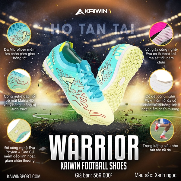 GIÀY BÓNG ĐÁ KAIWIN WARRIOR
