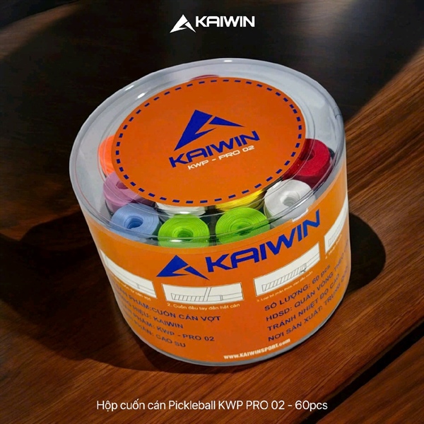 Hộp cuốn cán Pickleball KWP PRO 02 - 60pcs