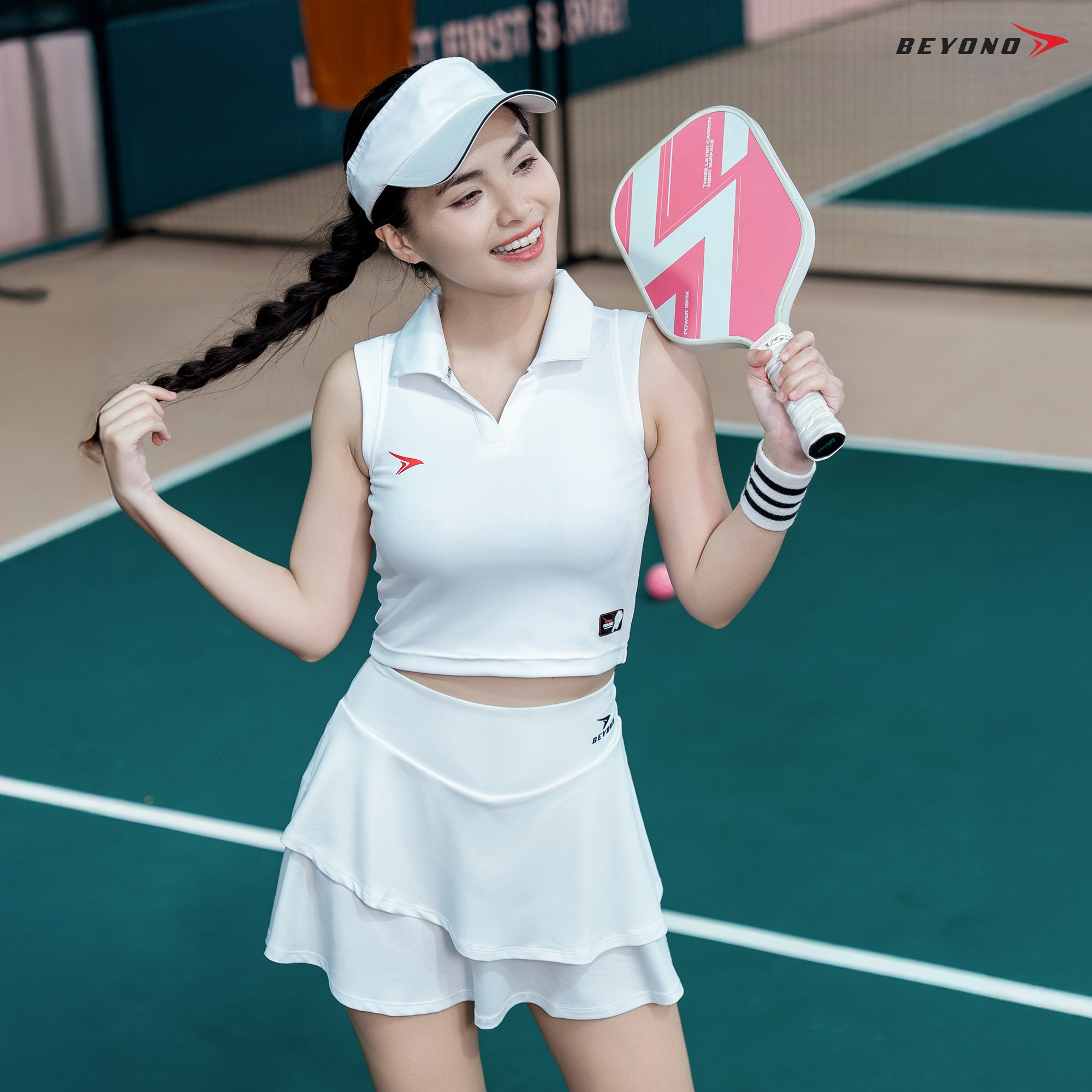 ÁO THỂ THAO NỮ DINK PK07 BEYONO