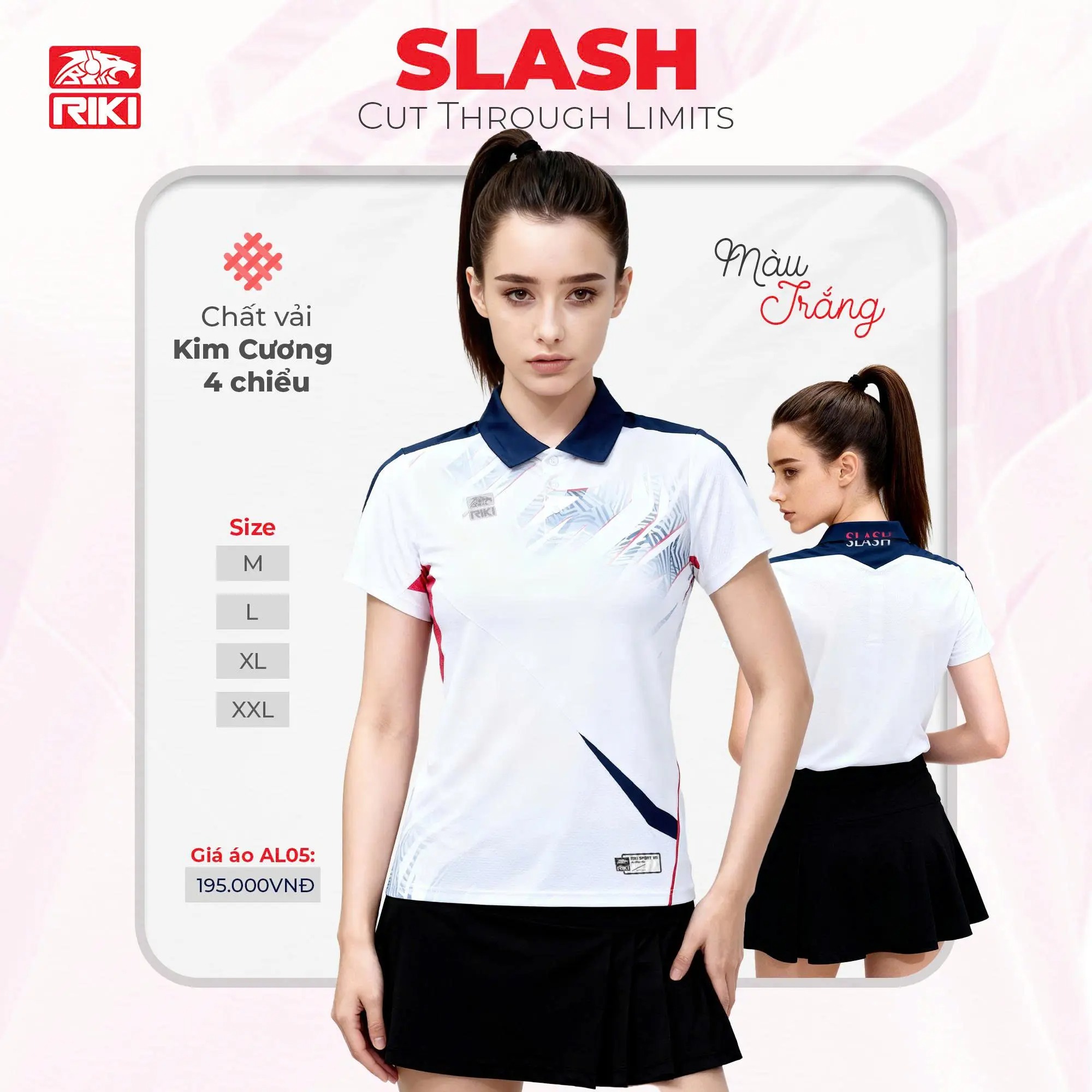 Áo Thể Thao Nữ Riki Standard AL05