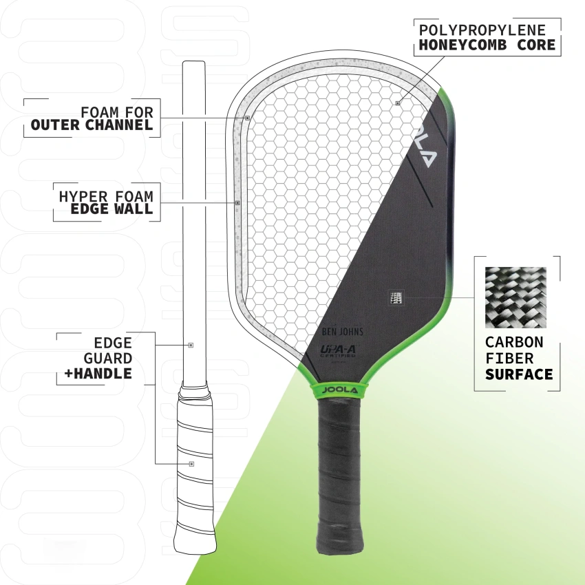 VỢT PICKLEBALL JOOLA Hyperion 3S 16mm