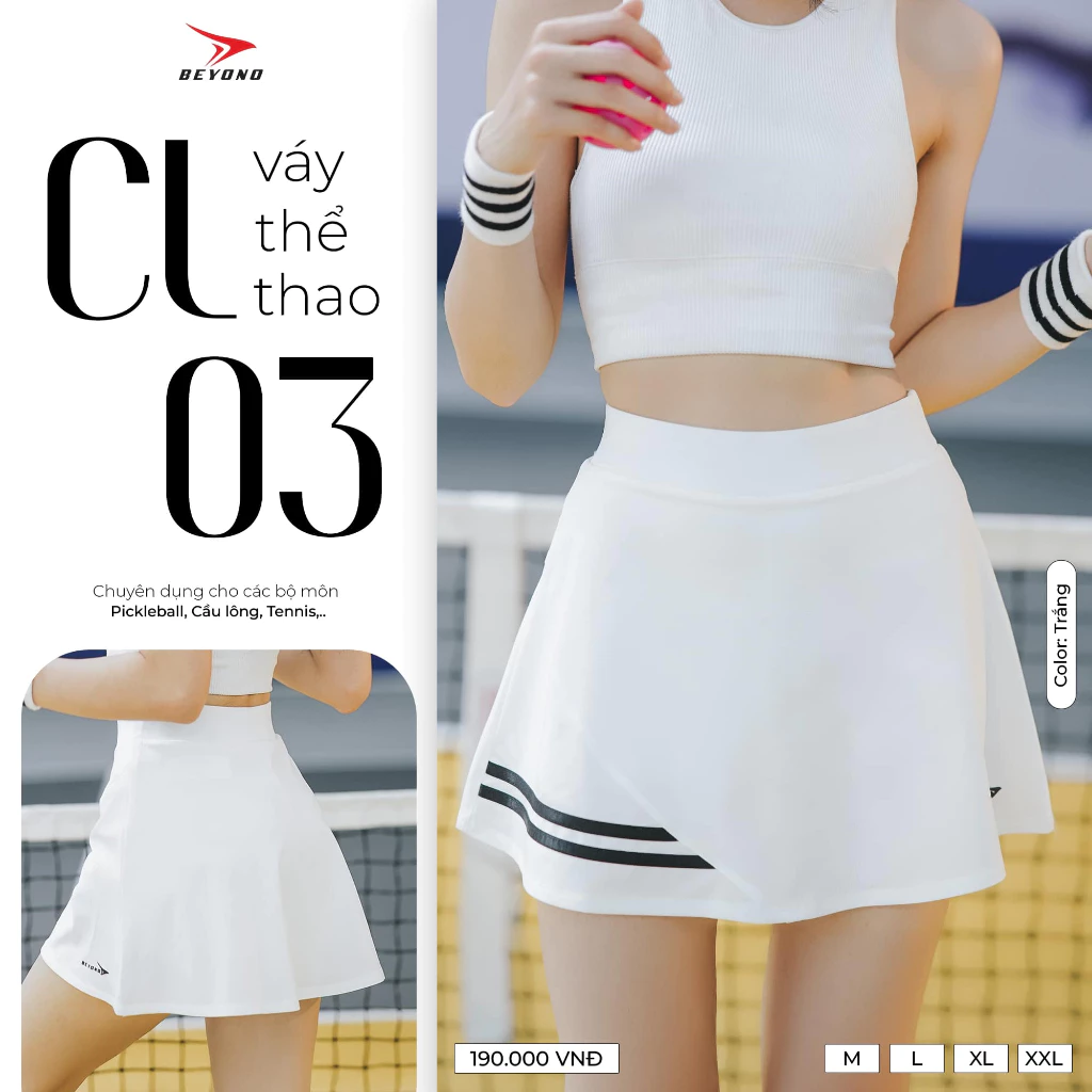 VÁY PICKLEBALL BEYONO CL03