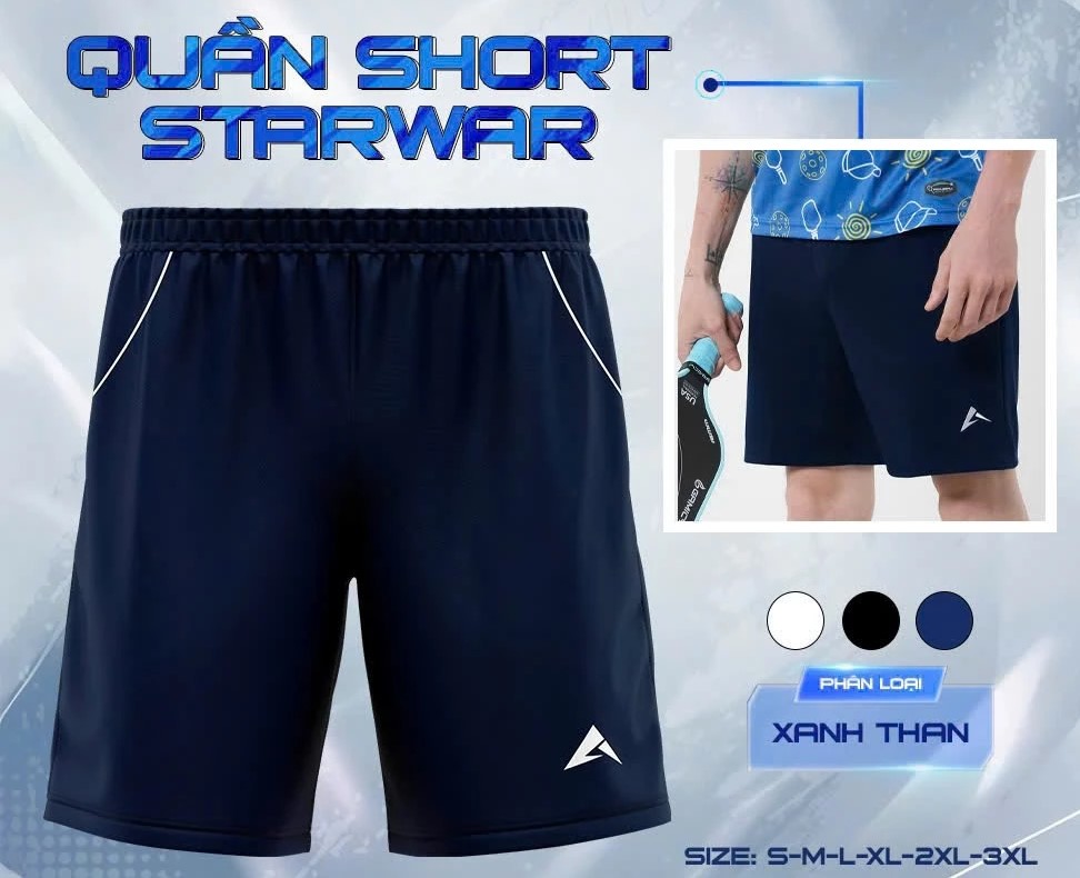 Quần Thể thao KAIWIN Nam Starwar 824