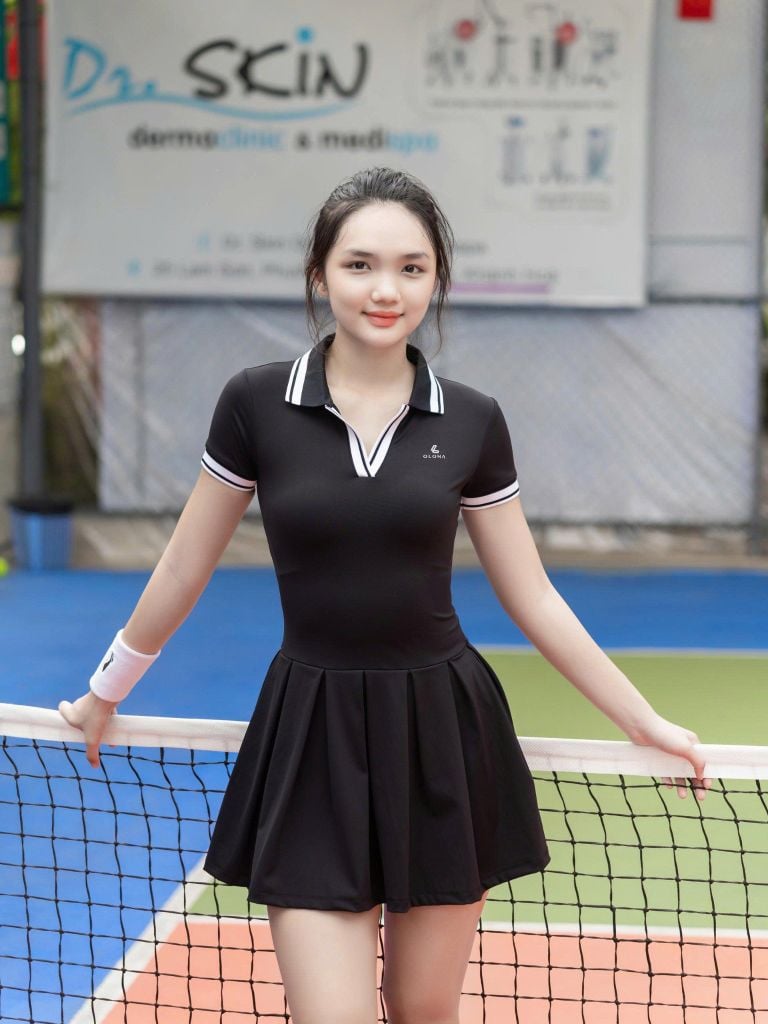 Set Váy Thể Thao Nữ Cổ Trụ SB11