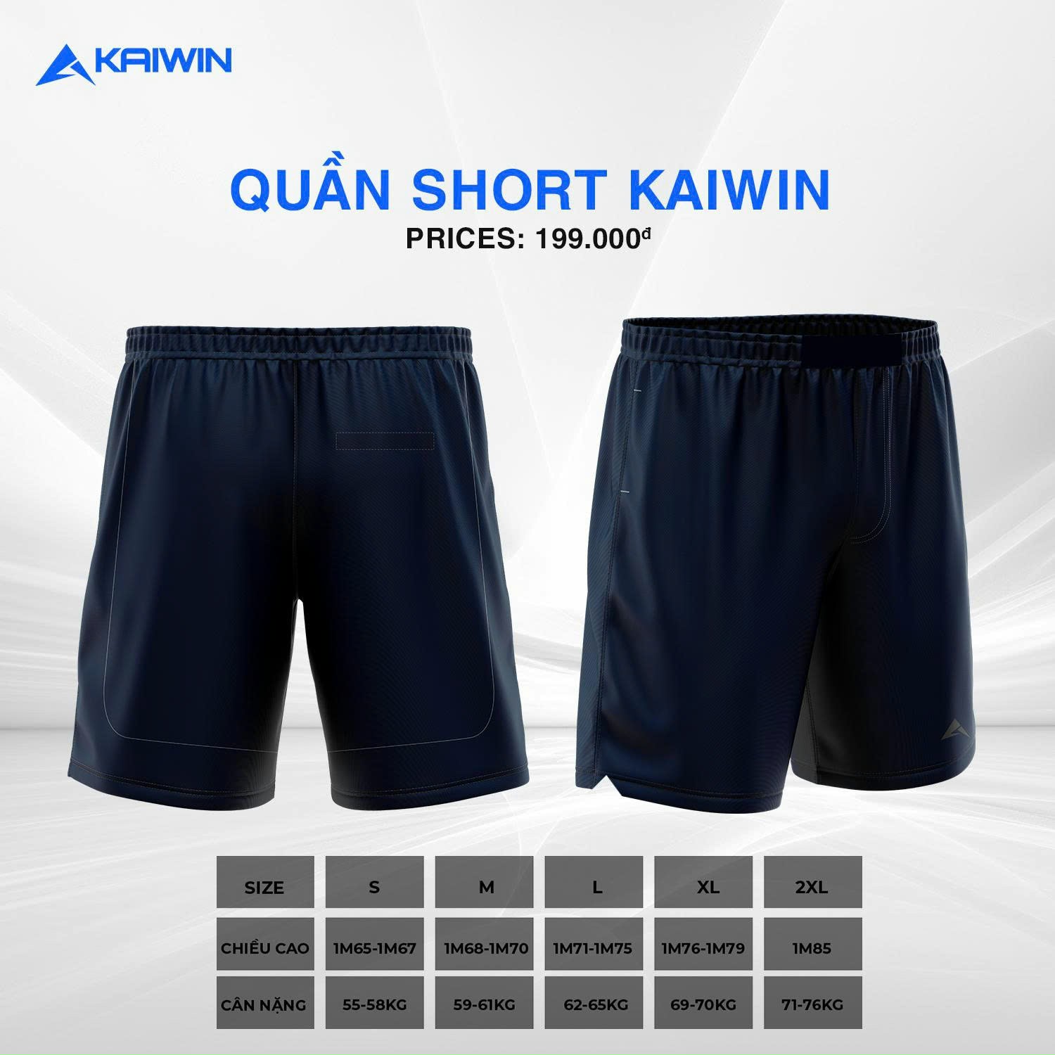 Quần Sooc Kaiwin Warrior