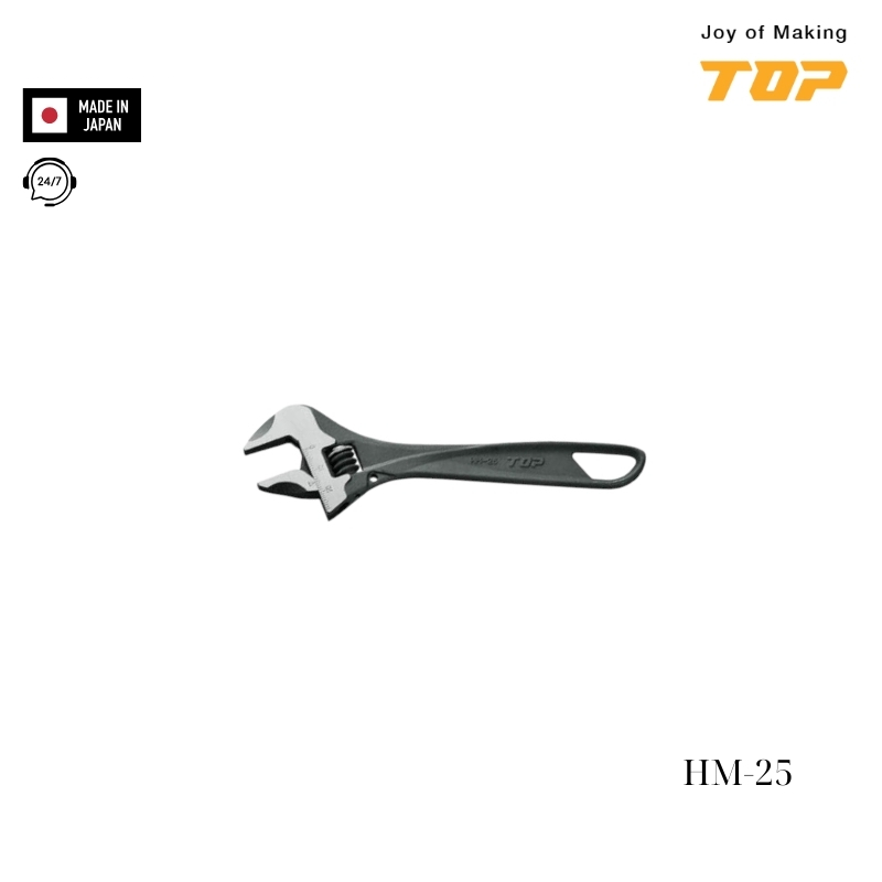 Mỏ lết thường miệng rộng TOP KOGYO HM-25 Nhật Bản