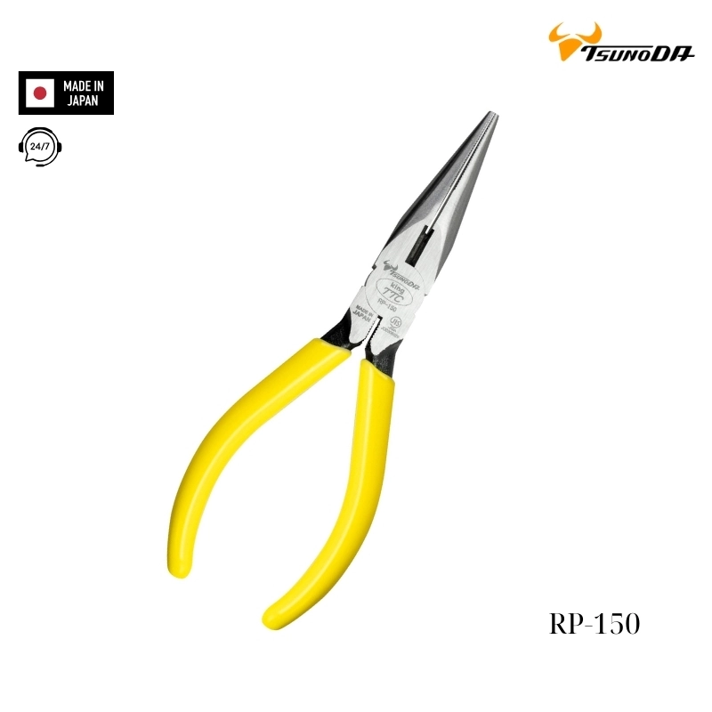 Kìm mũi nhọn 6 inch Tsunoda RP-150 Nhật Bản