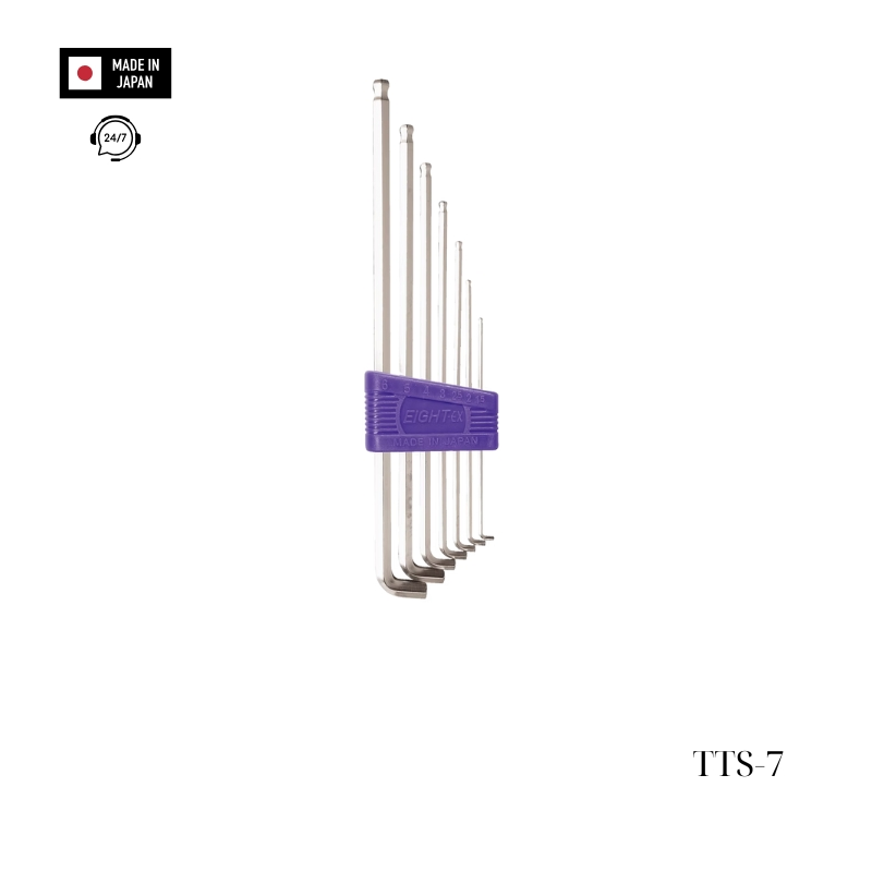Bộ lục giác đầu bi dài đầu ngắn EIGHT TTS-7