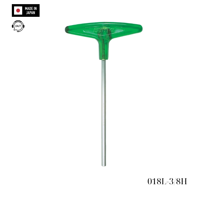Lục giác chữ T hệ inch loại dài EIGHT 018L-3/8H Nhật Bản