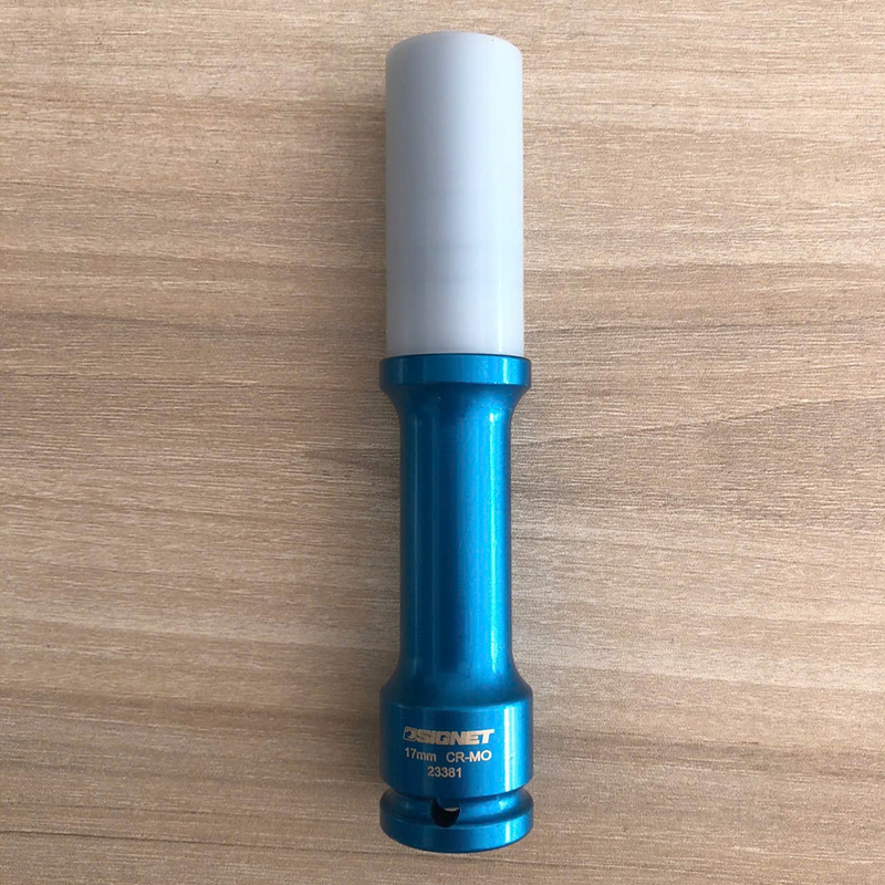 Đầu khẩu vặn ốc dài chống trày 1/2" 17mm SIGNET 23381