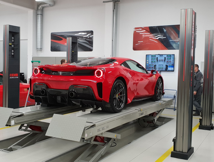 Thiết bị kiểm tra cân chỉnh góc đặt bánh xe Cemb Argos X