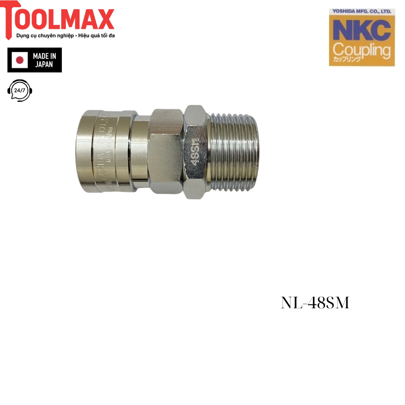 Khớp nối nhanh NKC NL-48SM Nhật Bản