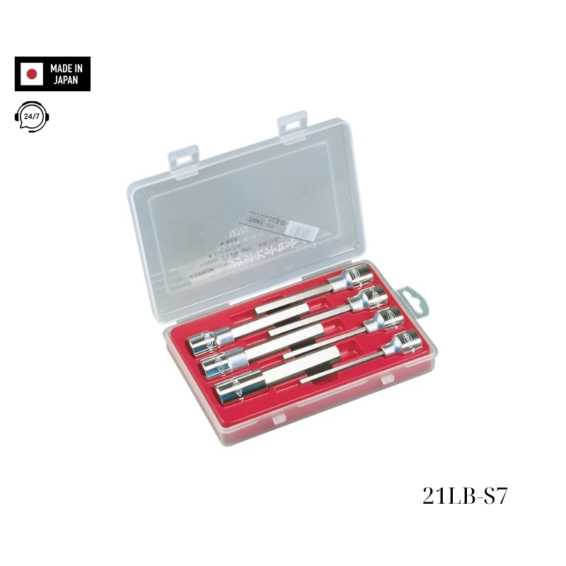 Bộ tuýp lục giác EIGHT 21LB-S7 Nhật Bản