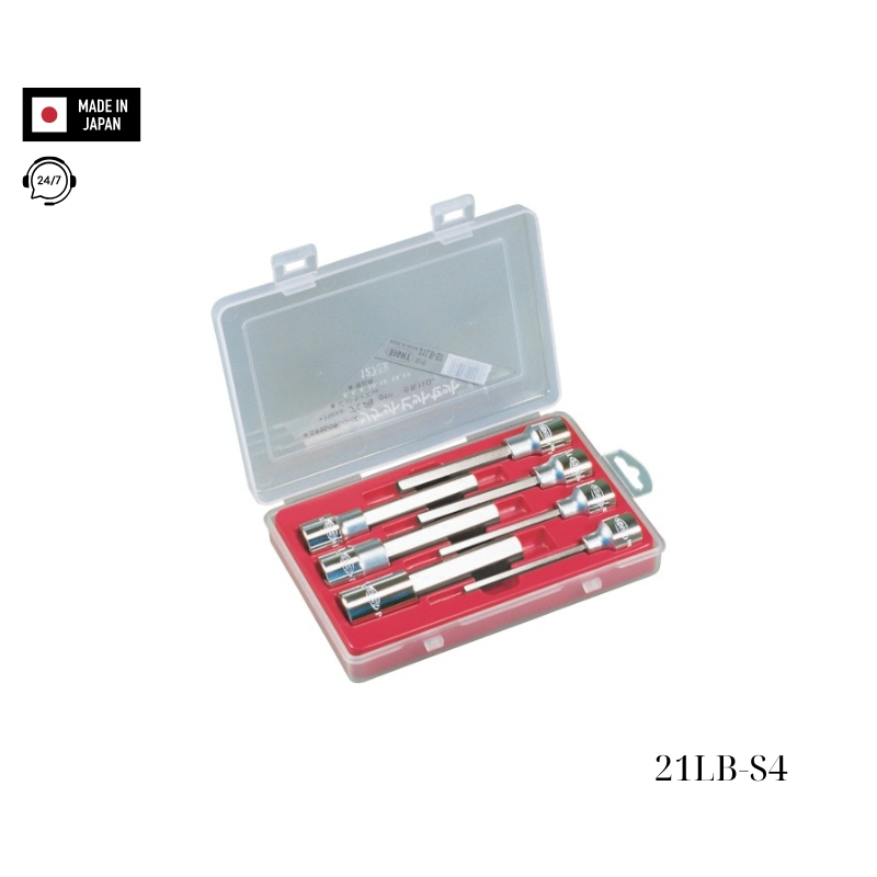 Bộ tuýp lục giác EIGHT 21LB-S4 Nhật Bản