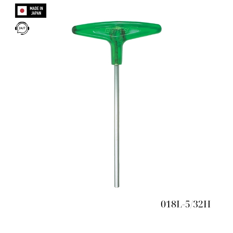 Lục giác chữ T hệ inch loại dài EIGHT 018L-5/32H Nhật Bản