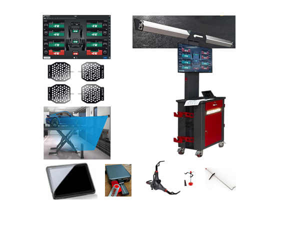 Máy kiểm tra cân chỉnh góc lái bánh xe Beissbarth Q.Lign T.41