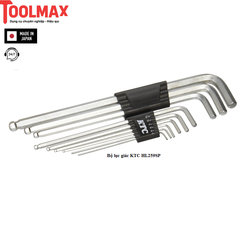 Bộ lục giác KTC HL259SP