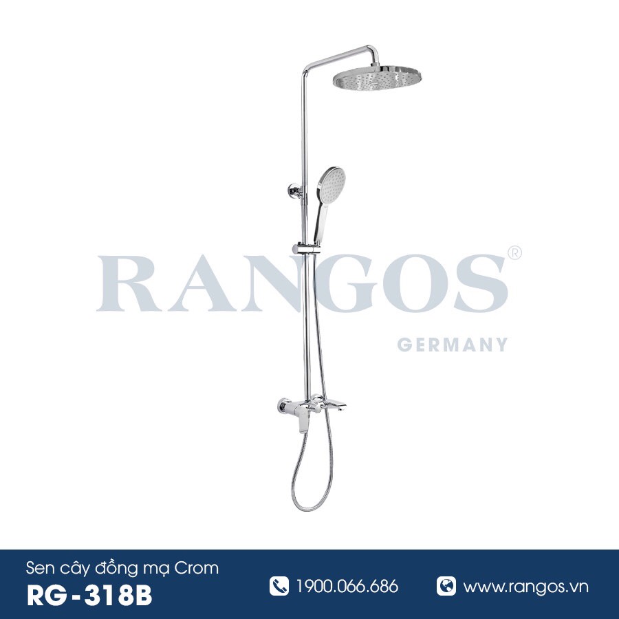 Sen cây đồng mạ crom CC Rangos
