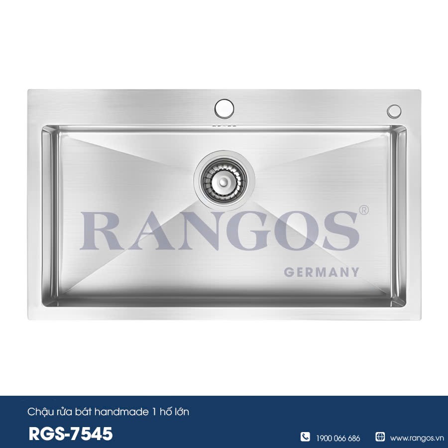 Chậu rửa bát handmade 1 hố RGS-7545
