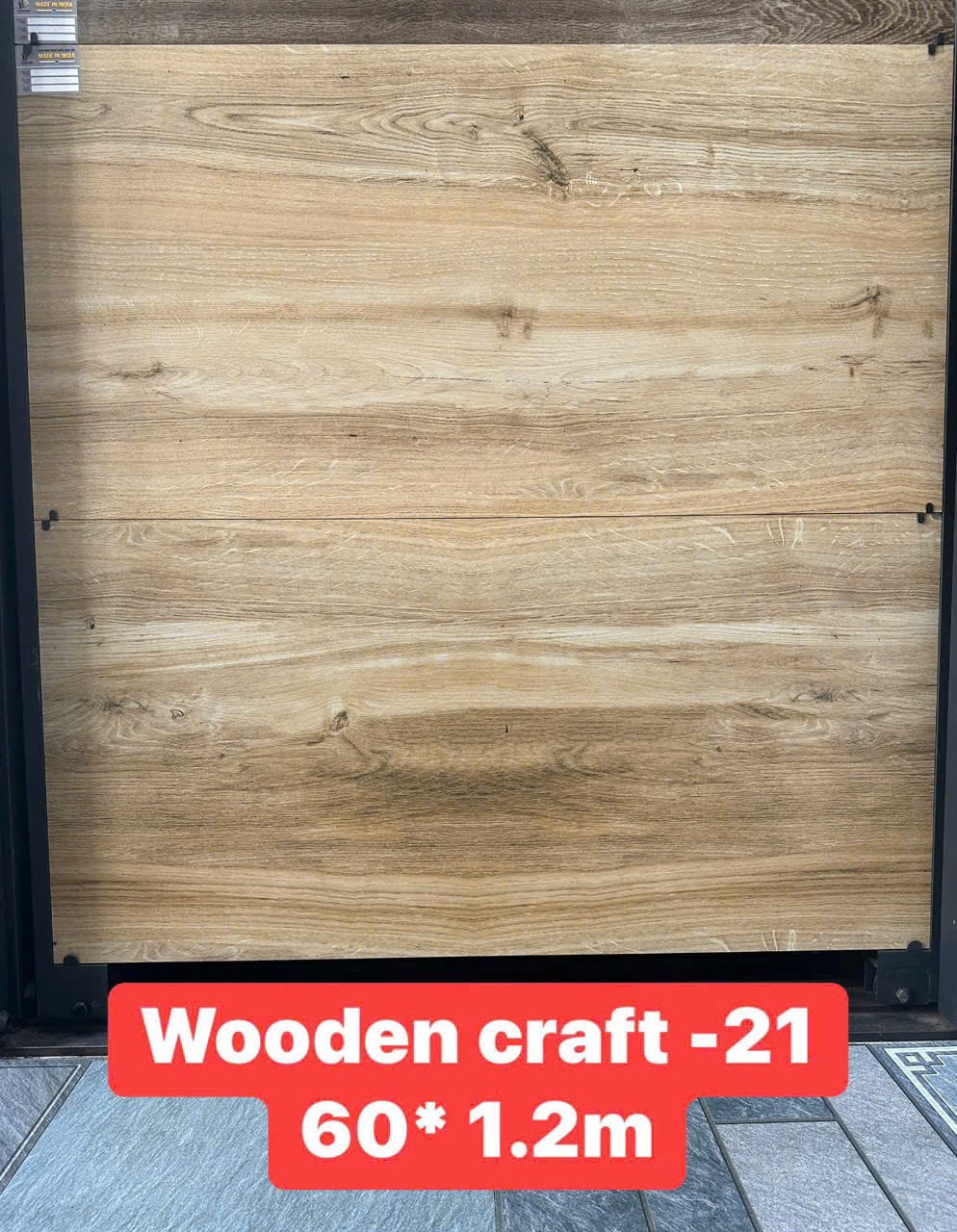 Gạch ân độ 60x120 vân gỗ WOODEN CRAFT-21