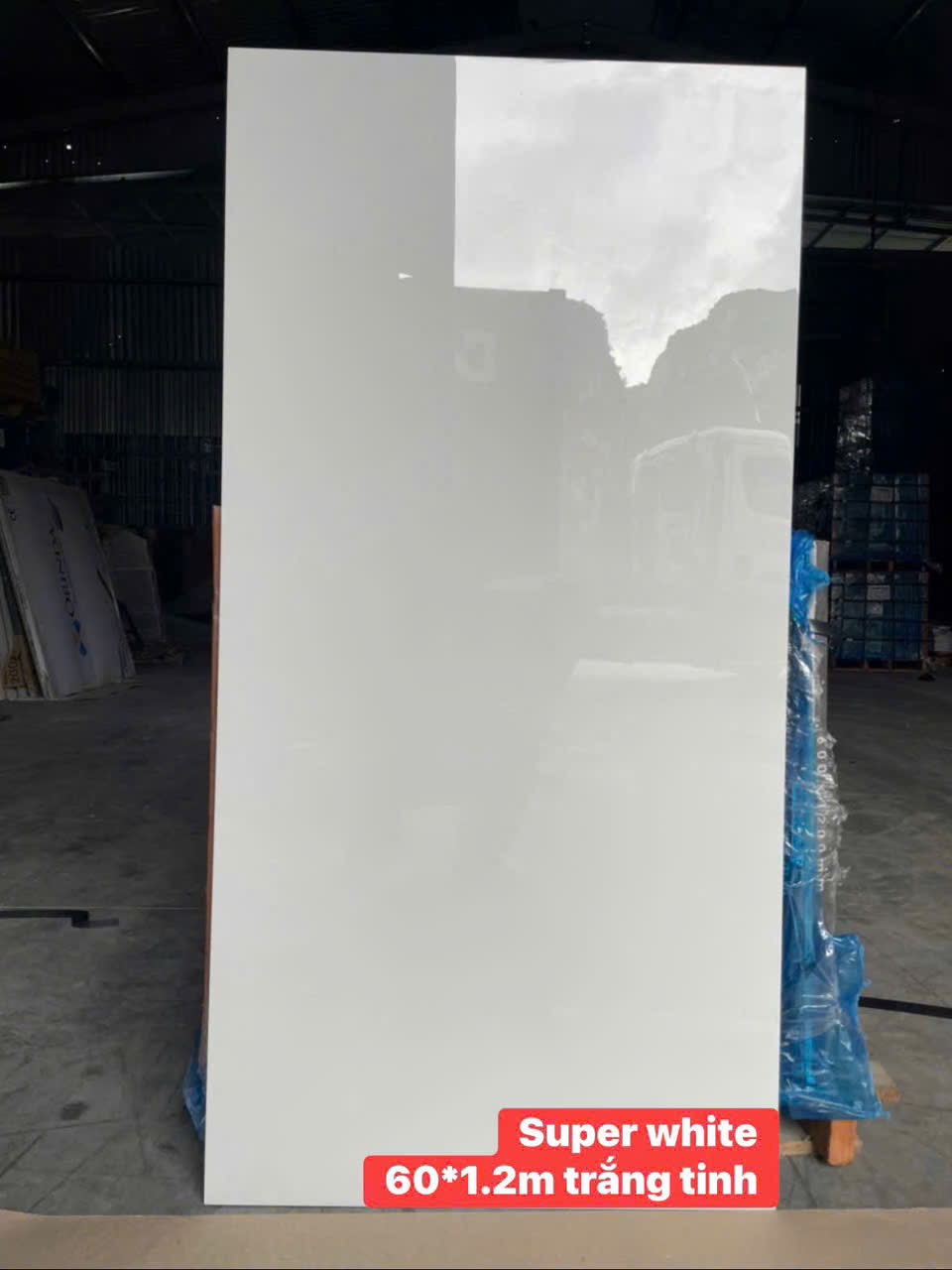 Gạch ấn độ 60x120 SUPER WHITE