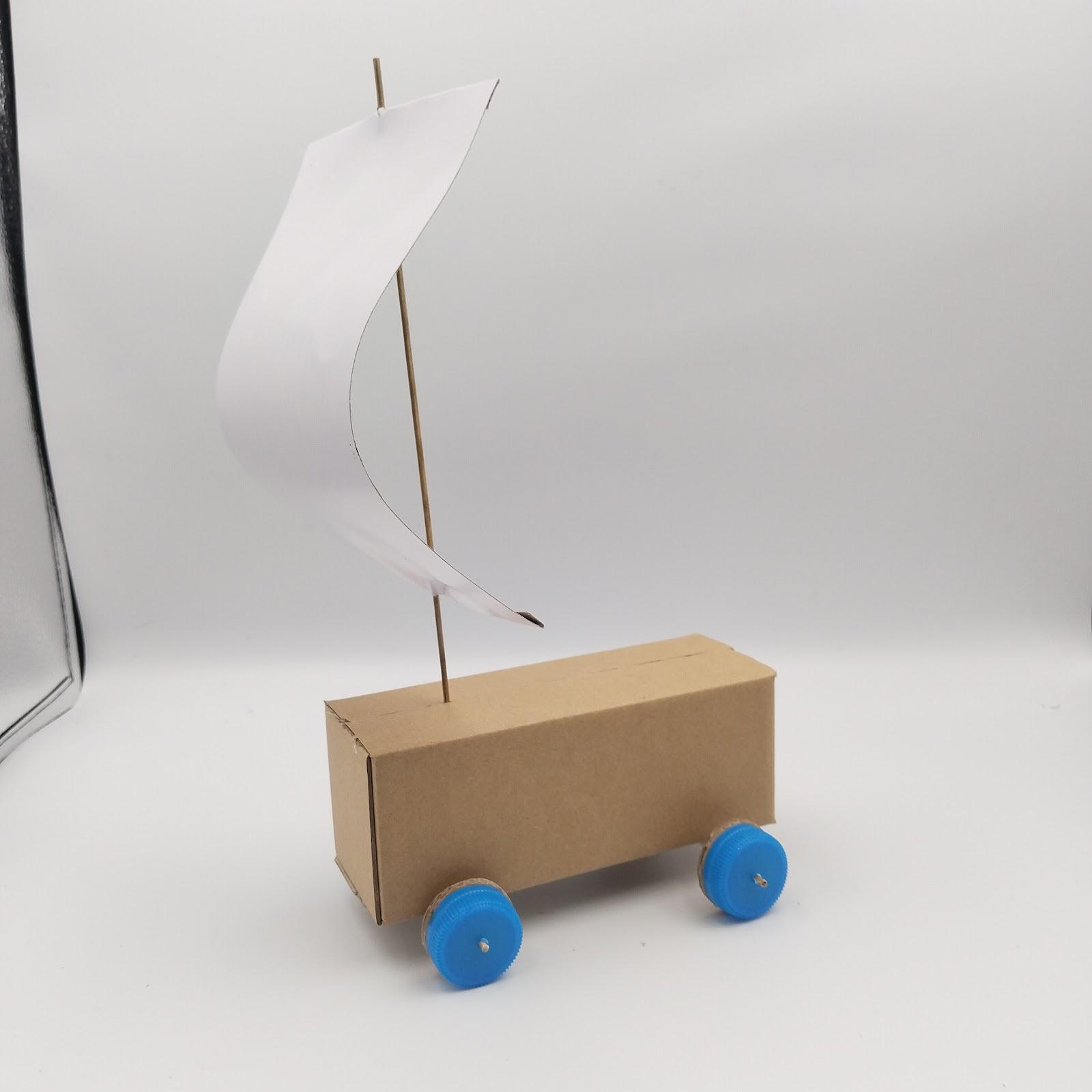 Xe buồm – Học liệu thực hành STEM