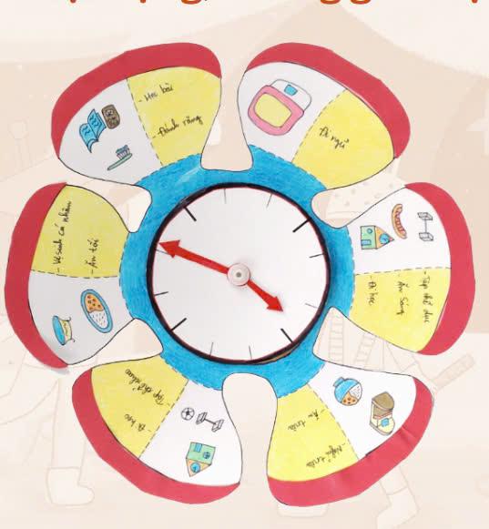 Thời gian biểu vận động và nghỉ ngơi – Học liệu thực hành STEM