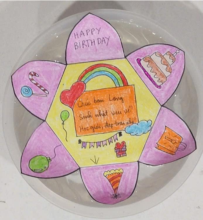 Thiệp hoa yêu thương nở rộ - Học liệu thực hành STEM