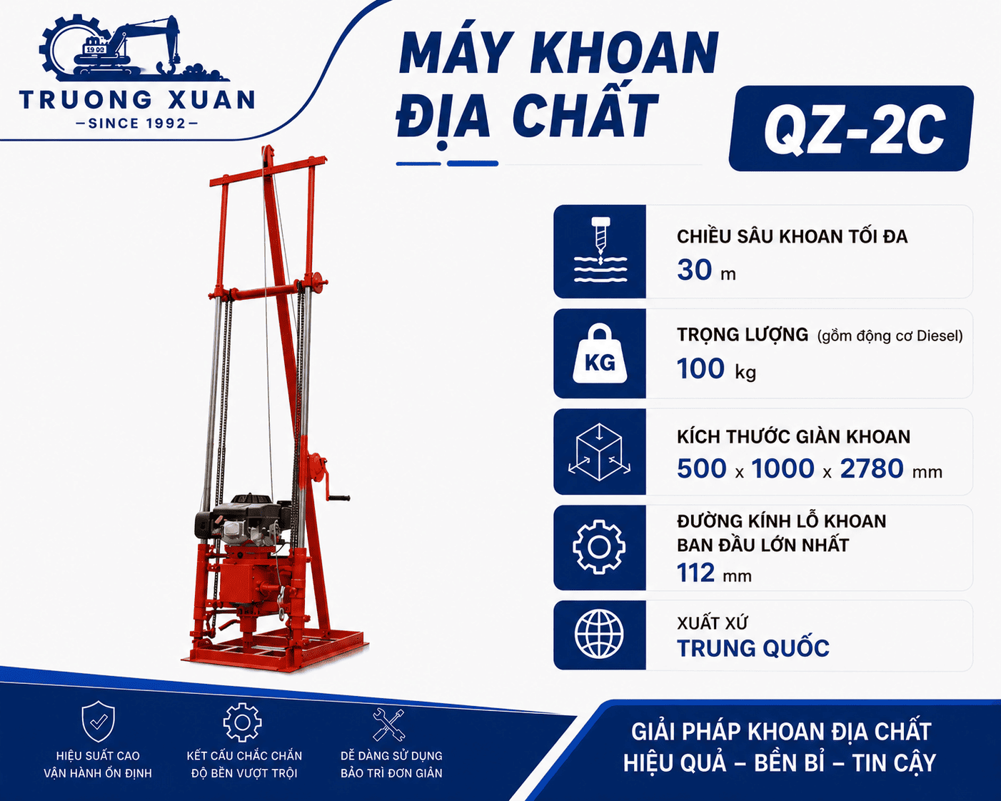 Máy khoan QZ-2C