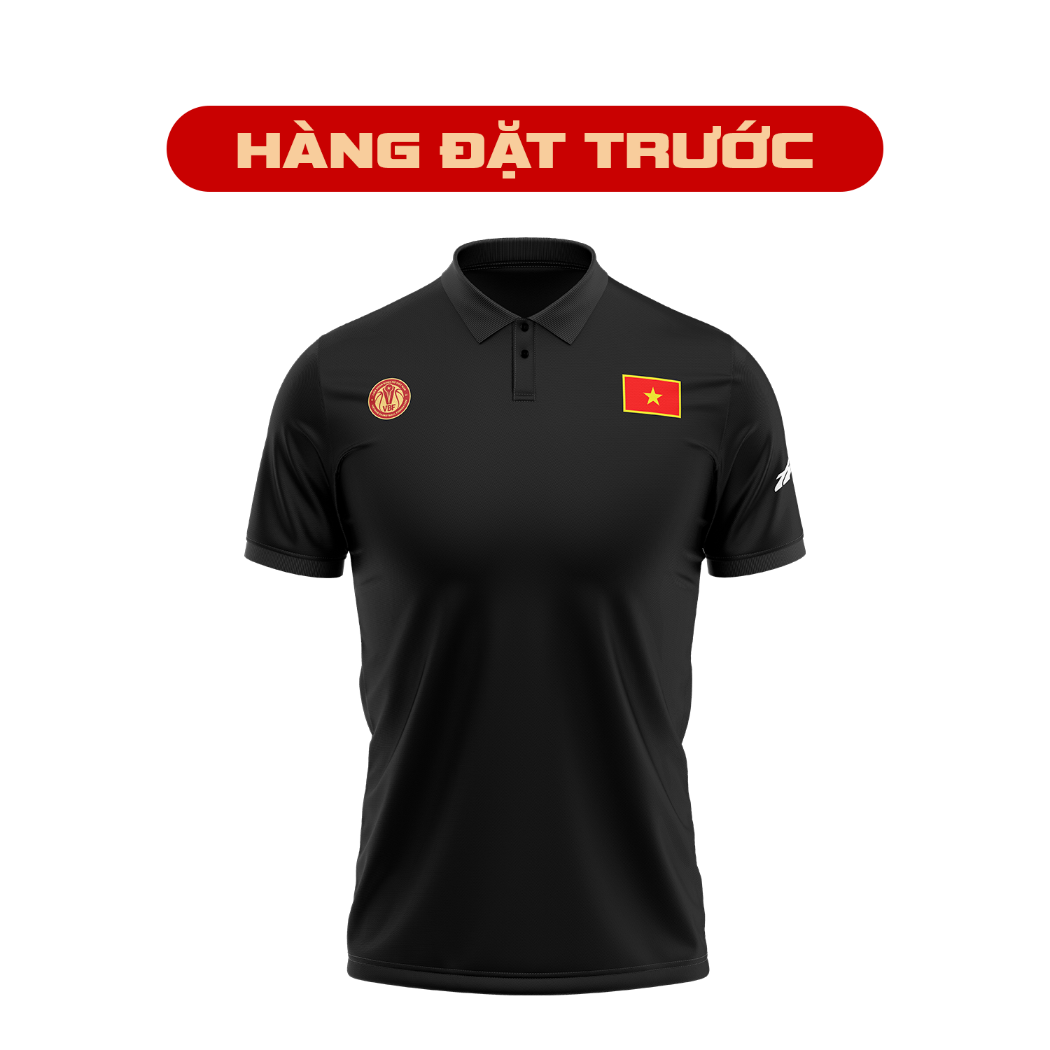 [Hàng đặt trước] Áo Polo Đội Tuyển Quốc Gia Bóng Rổ Việt Nam SG33