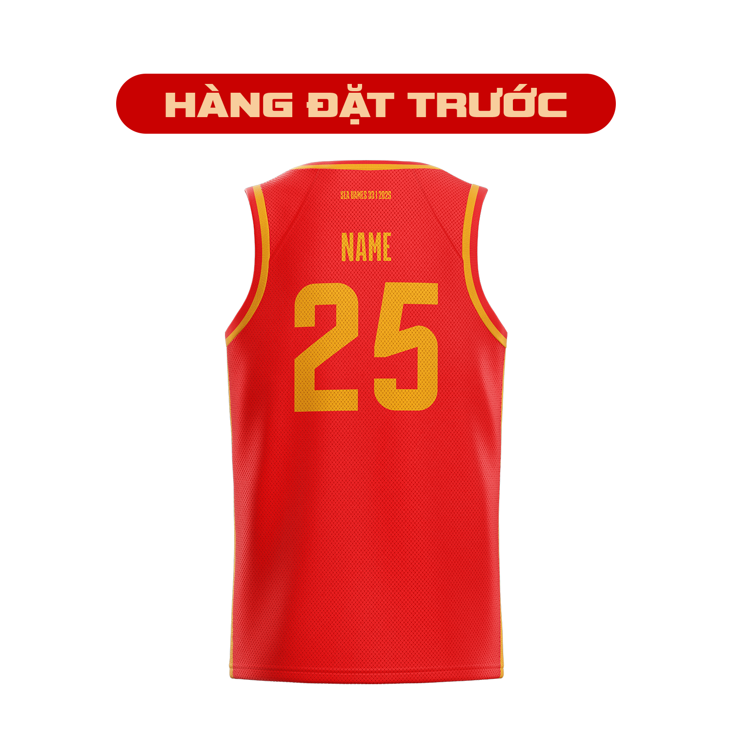 [Hàng đặt trước] Áo Jersey 3x3 – Đội Tuyển Quốc Gia Bóng Rổ Việt Nam SG33