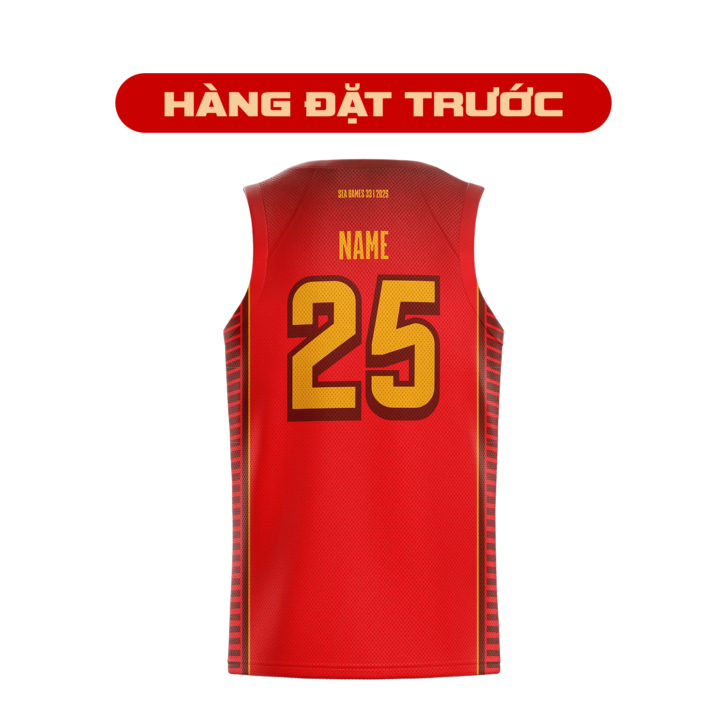[Hàng đặt trước] Áo Jersey 5x5 – Đội Tuyển Quốc Gia Bóng Rổ Việt Nam SG33