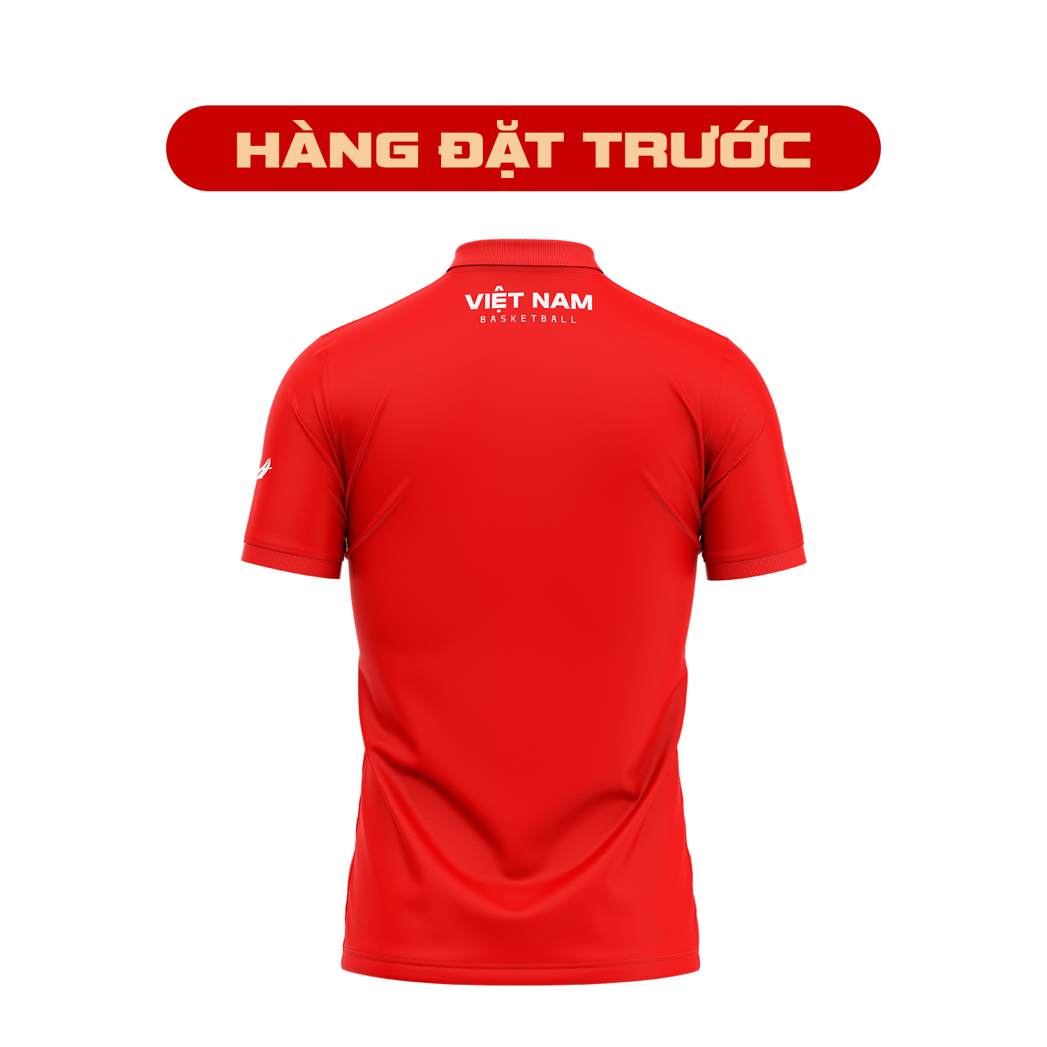 [Hàng đặt trước] Áo Polo Đội Tuyển Quốc Gia Bóng Rổ Việt Nam SG33