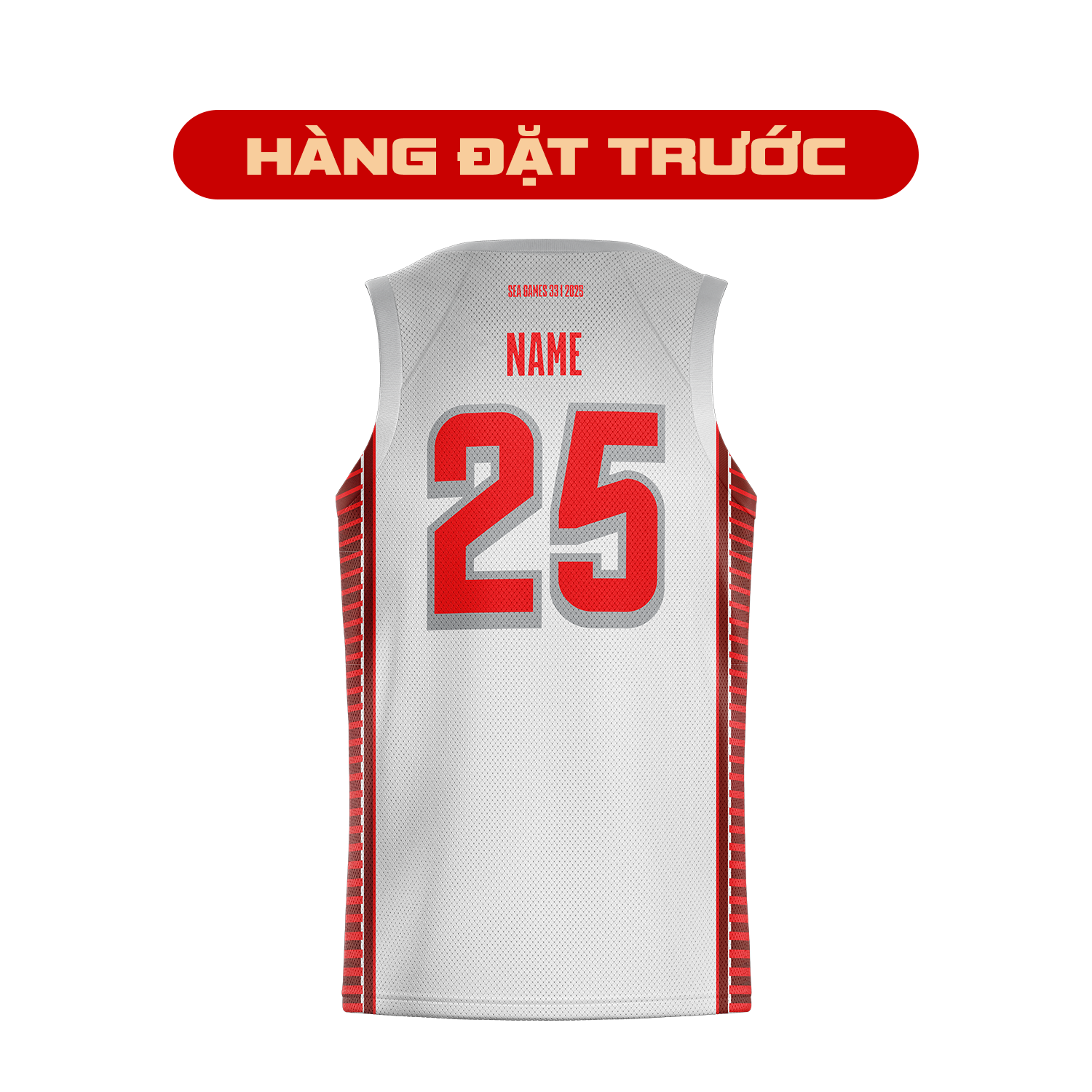 [Hàng đặt trước] Áo Jersey 5x5 – Đội Tuyển Quốc Gia Bóng Rổ Việt Nam SG33