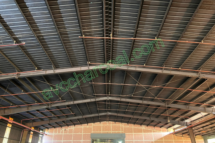 avc charcoal processing equipment