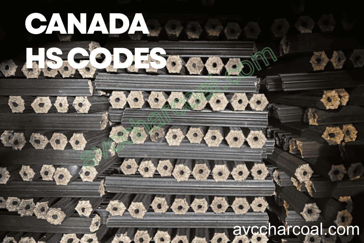 HS code 4402 briquette charcoal classification for the Canadian market