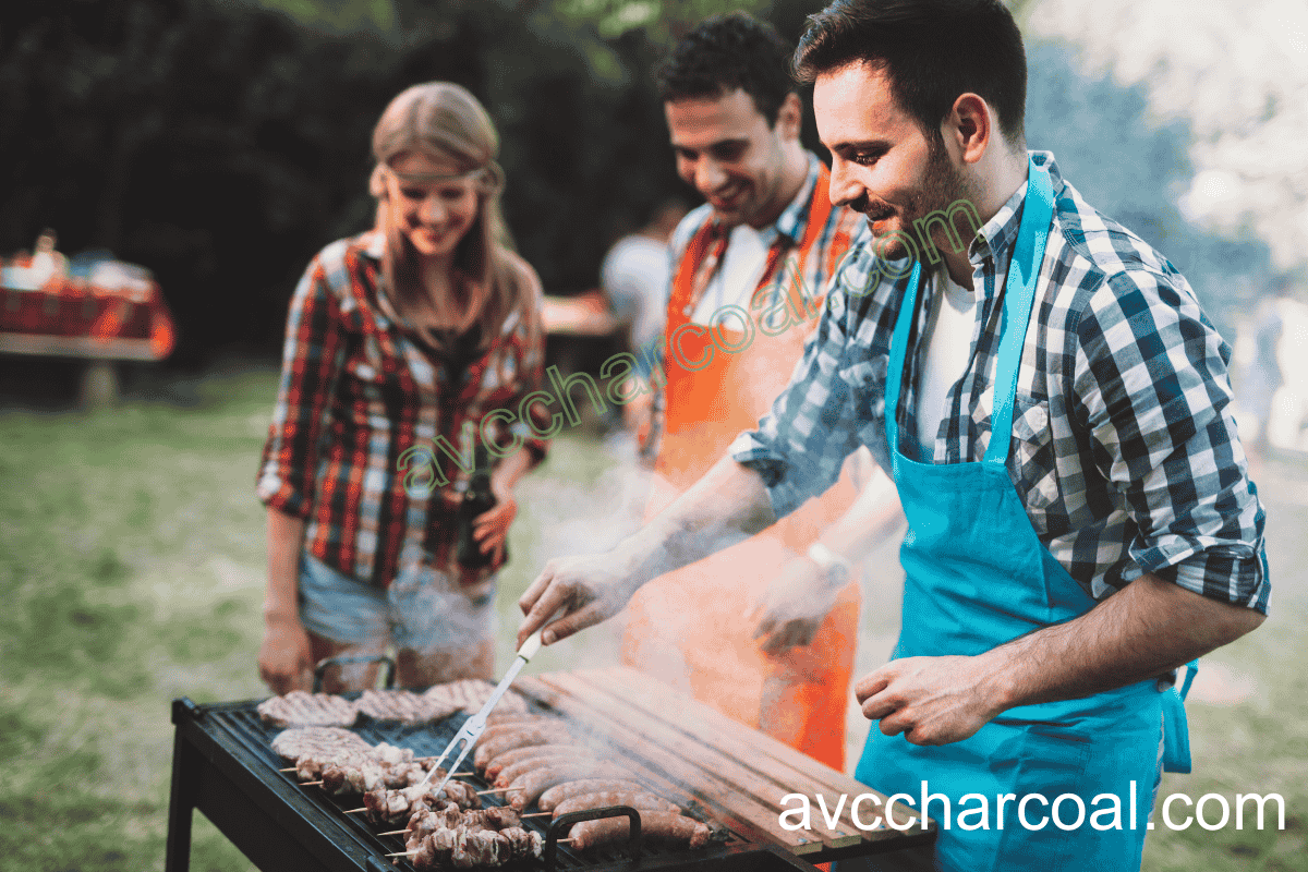 high quality smokeless sawdust briquette charcoal for bbq and proper emergency treatment for bbq burn injuries