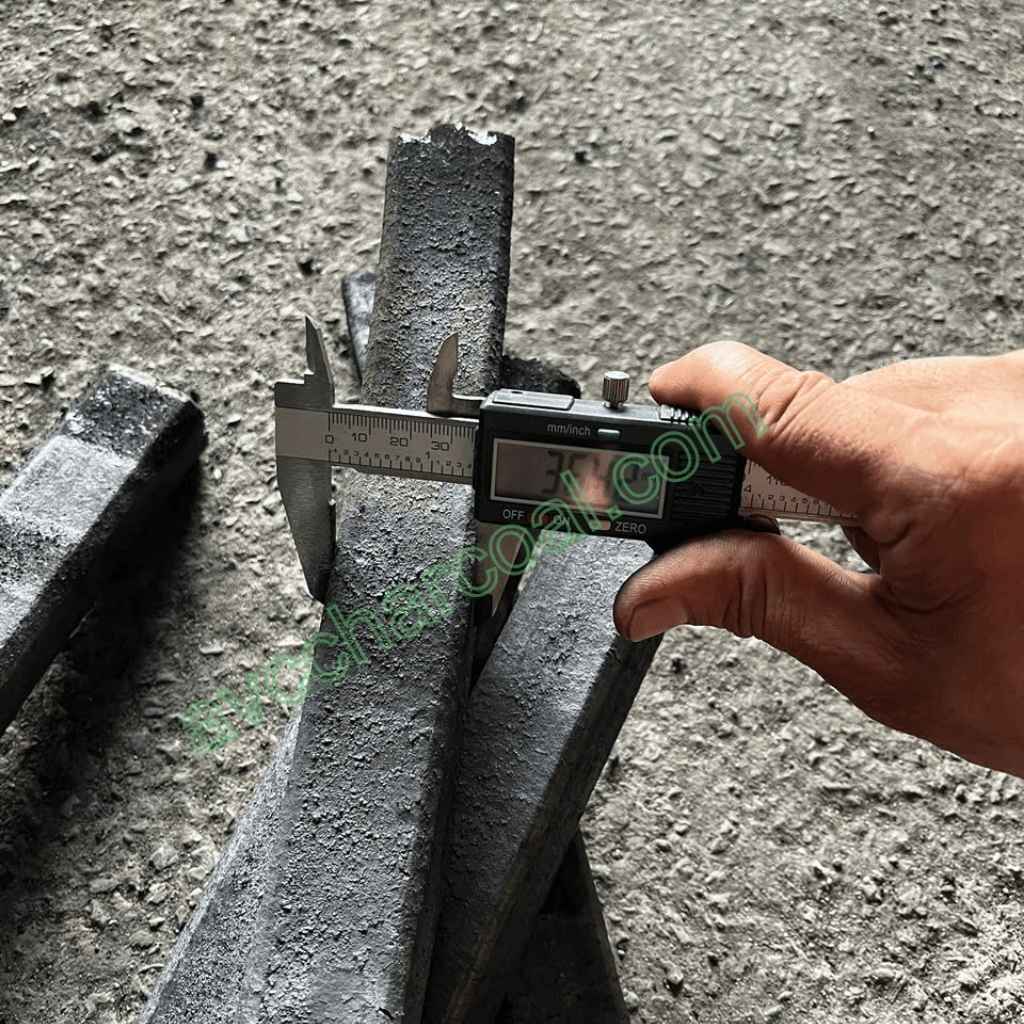 Square Sawdust Briquette Charcoal