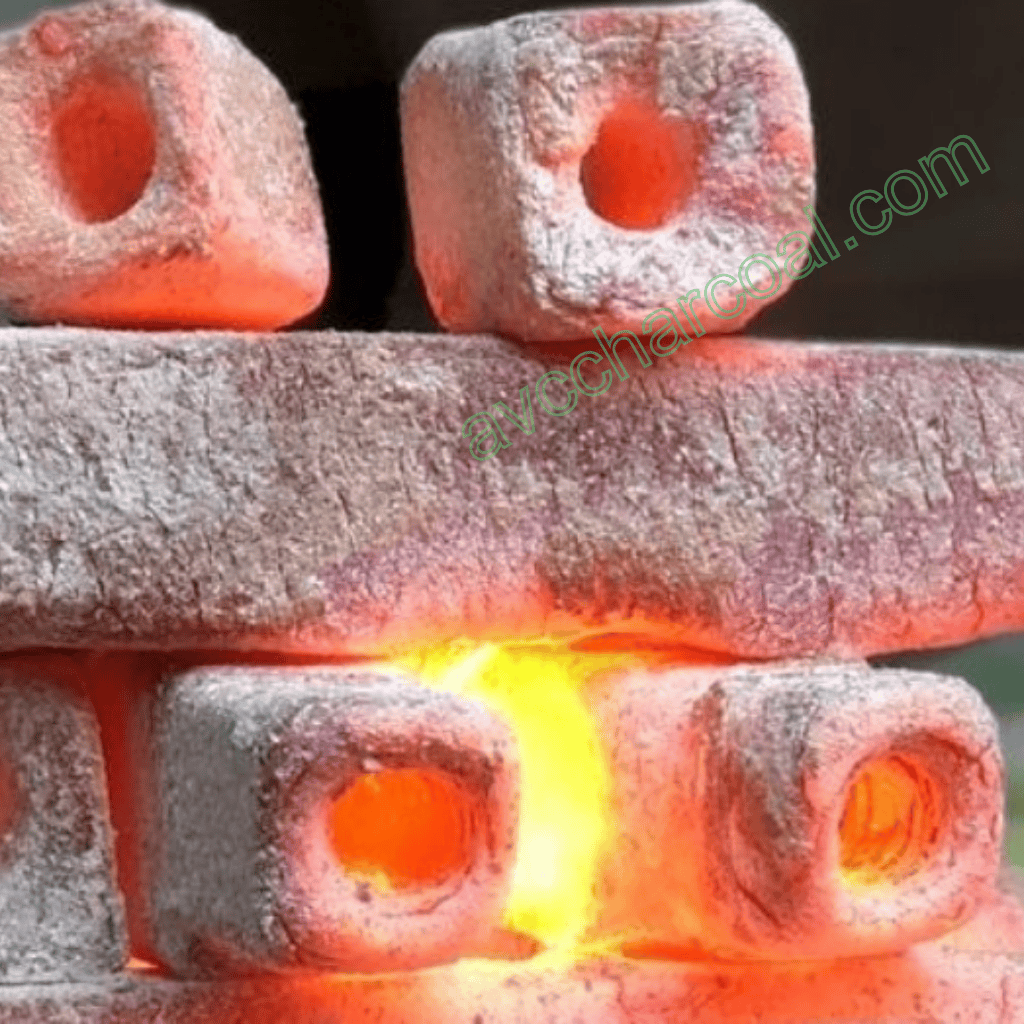 Square Sawdust Briquette Charcoal