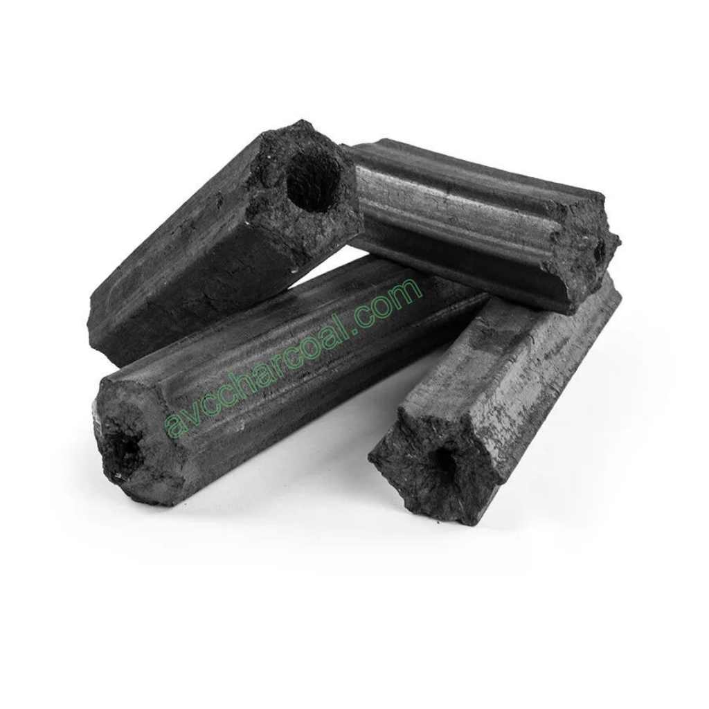 Hexagonal Sawdust Briquette Charcoal