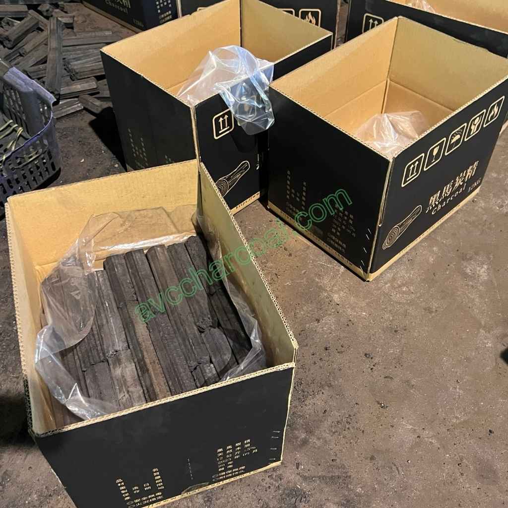 Hexagonal Sawdust Briquette Charcoal