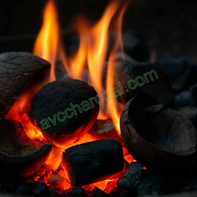 Premium Natural Charcoal from 100% Coconut Shells