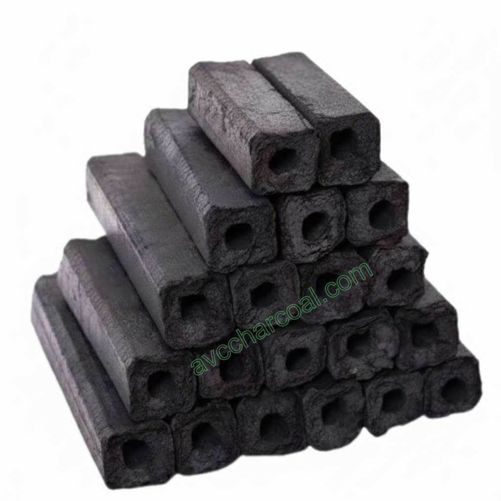 Square Sawdust Briquette Charcoal